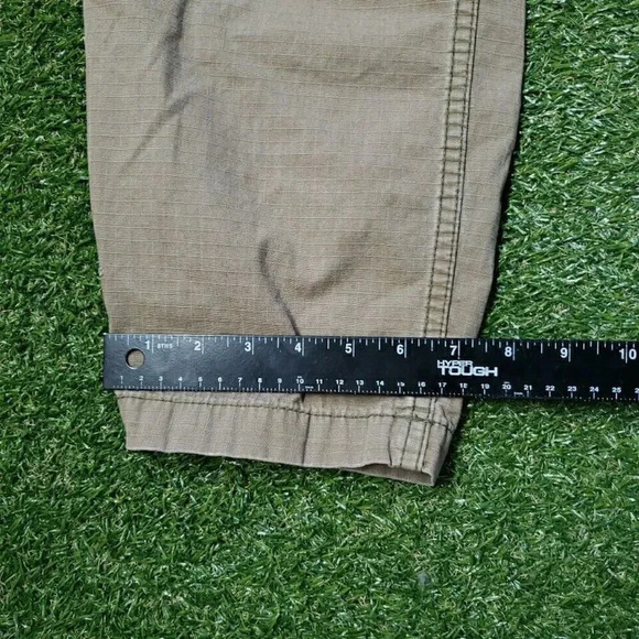 Carhartt Pants Mens 38x32 Khaki Beige Tan Force Relaxed Fit Ripstop Cargo Work - Picture 10 of 11